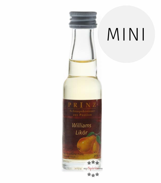 Prinz Williams-Likör  (25% Vol., 0,02 Liter) von Fein-Brennerei Prinz