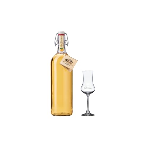 Prinz Alte Marille 1,0 Liter + 1x Prinz Schnapskelch Prinz Alte Marille 1,0 Liter + 1x Prinz Schnapskelch von Fein-Brennerei Thomas Prinz GmbH