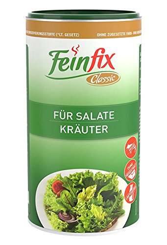 Feinfix Classic Salatdressing Kräuter 800g für Salate | Kräutermischung zum Anmachen | Gewürzmischung gemischt für Dressing | Würzig getrocknete Salatkräuter fertig | P0-KTJA-SAW5 Feinfix Classic Salatdressing Kräuter 800g für Salate | Kräutermischung zum Anmachen | Gewürzmischung gemischt für Dressing | Würzig getrocknete Salatkräuter fertig | P0-KTJA-SAW5 von FeinFix