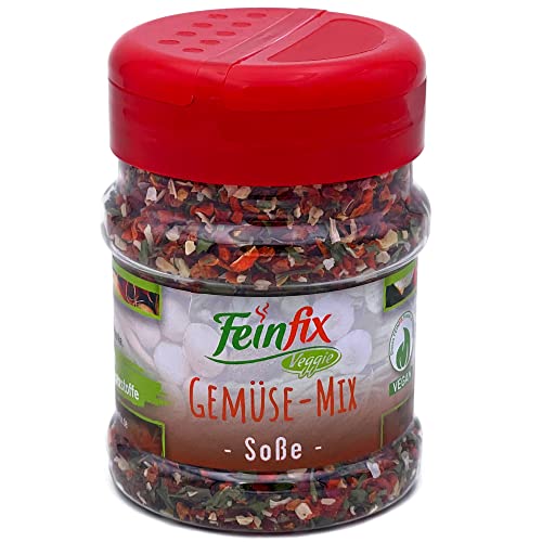 Feinfix Veggie Gemüse Mix für Soße | Gemüsemischung | Vegetarisch | ohne Zusatzstoffe von FeinFix