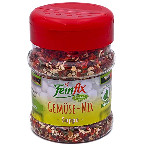 Feinfix Veggie Gemüse Mix für Suppe | Gemüsemischung | Vegetarisch | ohne Zusatzstoffe von FeinFix