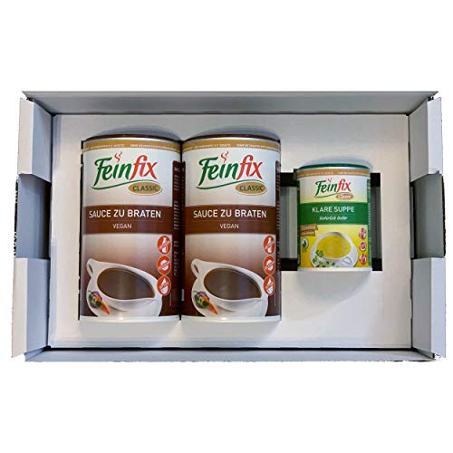 Feinfix Classic 2x Sauce zu Braten 752g Vorratspackung ( 8l Soße ) inkl. kleiner Überraschung von FeinFix