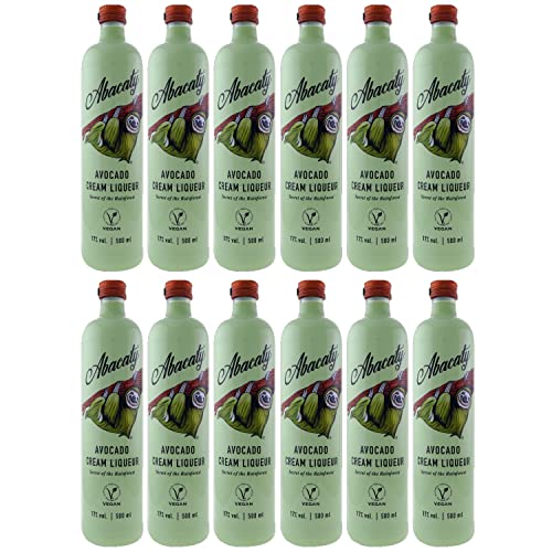 Abacaty Avocado Cream Liqueur I FeinWert Paket (12 x 0.5l) von FeinWert