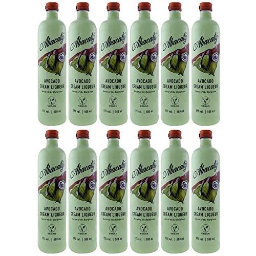 Abacaty Avocado Cream Liqueur I FeinWert Paket (12 x 0.5l) von FeinWert