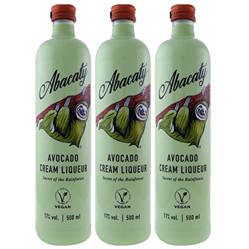 Abacaty Avocado Cream Liqueur I FeinWert Paket (3 x 0.5l) von FeinWert