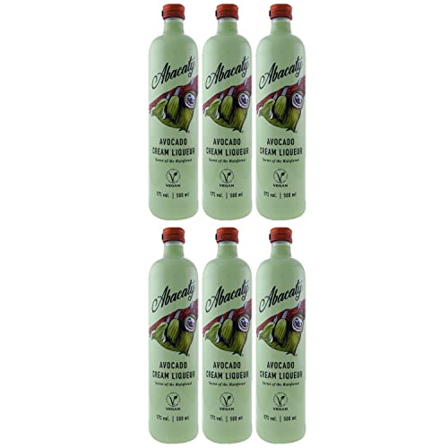 Abacaty Avocado Cream Liqueur I FeinWert Paket (6 x 0.5l) von FeinWert
