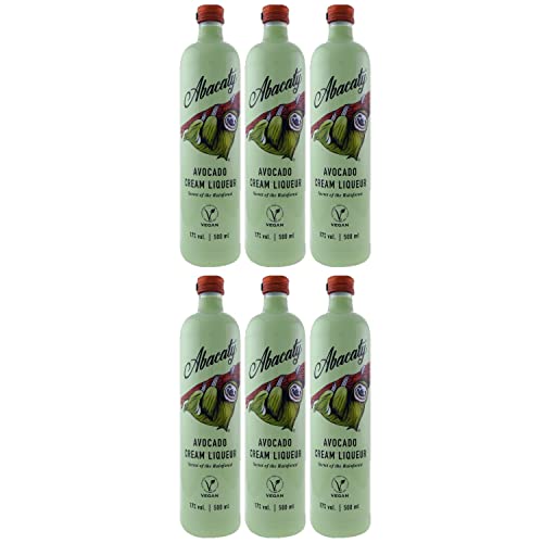 Abacaty Avocado Cream Liqueur I FeinWert Paket (6 x 0.5l) von FeinWert