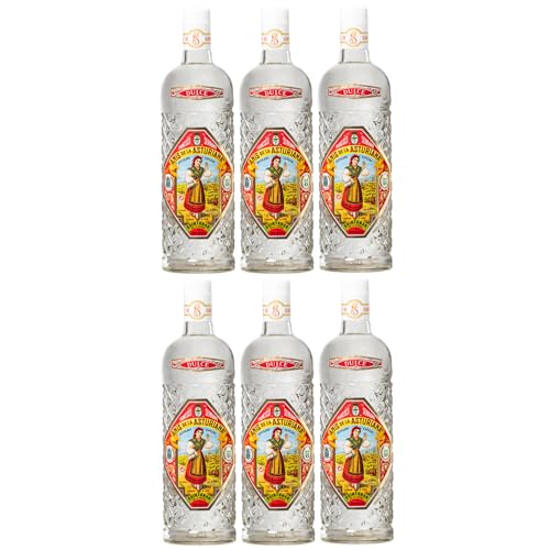 Anis de la Asturiana Dulce Anis Likör SüßSpanien Inkl FeinWert E-Book (6 x 1,0l) von FeinWert