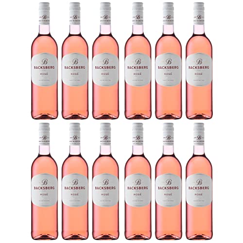 Backsberg Rosé Roséwein Wein lieblich Südafrika I FeinWert Paket (12 x 0,75l) von FeinWert