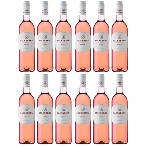 Backsberg Rosé Roséwein Wein lieblich Südafrika I FeinWert Paket (12 x 0,75l) von FeinWert