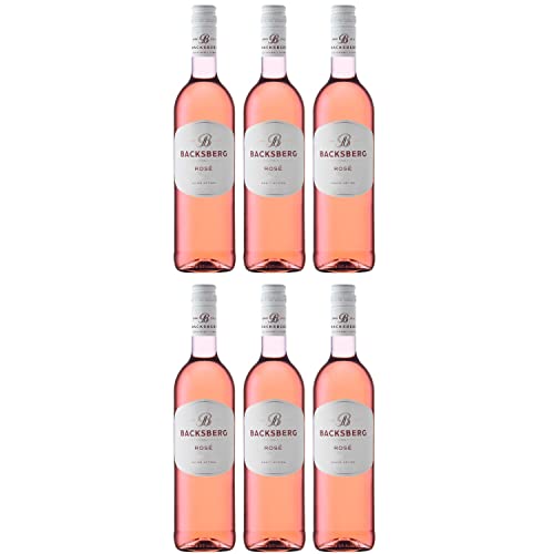 Backsberg Rosé Roséwein Wein lieblich Südafrika I FeinWert Paket (6 x 0,75l) von FeinWert