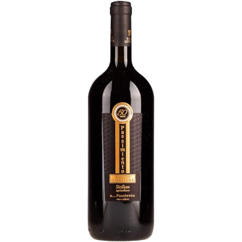 Baglio Gibellina Passimiento Magnum Rotwein Wein Trocken Sizilien Italien inkl. FeinWert E-Book (1 x 0,75l) von FeinWert