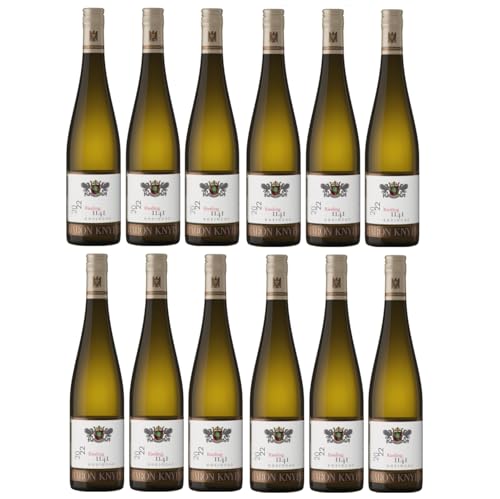 Baron Knyphausen Riesling 1141 VDP.GUTSWEIN Weisswein trocken Rheingau Deutschland Inkl. FeinWert E-Book (12 x 0,75l) von FeinWert