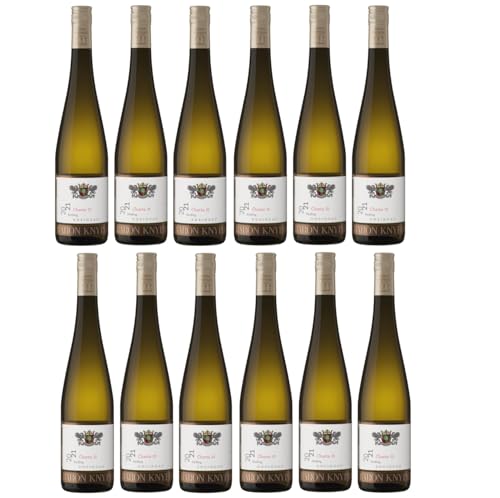 Baron Knyphausen Riesling Charta VDP.GUTSWEIN Weisswein trocken Rheingau Deutschland Inkl. FeinWert E-Book (12 x 0,75l) von FeinWert