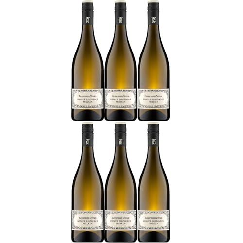 Bassermann-Jordan Grauer Burgunder Weisswein Wein Trocken Pfalz Deutschland Inkl. FeinWert E-Book (6 x 0,75l) von FeinWert