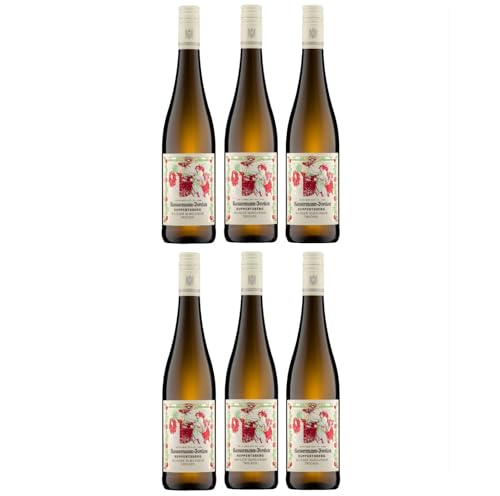 Bassermann-Jordan Ruppertsberg Weisser Burgunder VDP Ortswein Weisswein Trocken Pfalz Deutschland Inkl. FeinWert E-Book (6 x 0,75l) von FeinWert