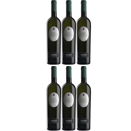 Batasiolo Gavi di Gavi Granée DOCG Weißwein Wein trocken Italien I Visando Paket (6 x 0,75l) von FeinWert