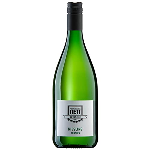 Bergdolt-Reif & Nett Creation Riesling Weißwein Wein trocken Pfalz I FeinWert Paket (1 x 1,0l) von FeinWert