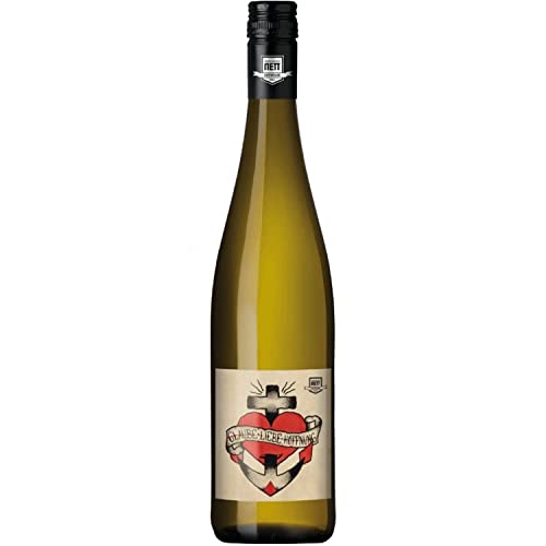 Bergdolt-Reif & Nett Glaube-Liebe-Hoffnung Riesling Weißwein Weißwein Wein trocken Pfalz I FeinWert Paket (1 x 0,75l) von FeinWert