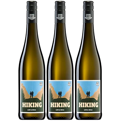 Bergdolt-Reif & Nett Hiking Leib & Seele Weißwein Cuvée Wein Feinherb Pfalz I FeinWert Paket (3 x 0,75l) von FeinWert
