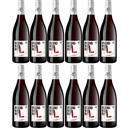 Bergdolt-Reif & Nett Irgendwas mit L Rotwein Cuvée Wein Lieblich Pfalz I FeinWert Paket (12 x 0,75l) von FeinWert