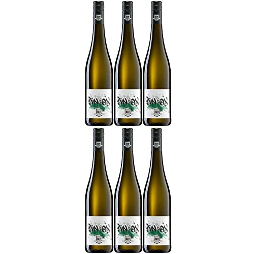 Weingut Bergdolt-Reif & Nett PIN:OX Weißweincuvée Weissburgunder Auxerrois Chardonnay Silvaner Weißwein trocken weiß Deutschland inkl. FeinWert E-Book (6 x 0,75l) von FeinWert
