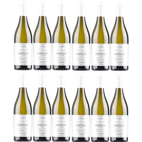 Biscardo Vini Oropasso IGT Veneto Chardonnay Garganega Weisswein Wein Trocken Italien Inkl. FeinWert E-Book (12 x 0,75l) von FeinWert