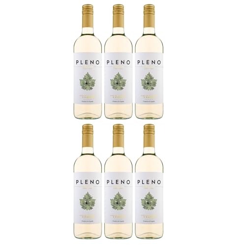 Bodegas Agronavarra Pleno Blanco Semi-Dry Halbtrocken Weißwein Vegan Spanien inkl. FeinWert E-Book (6 x 0,75 l) von FeinWert