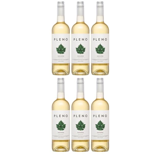 Bodegas Agronavarra Pleno Blanco Trocken Weißwein Vegan Spanien inkl. FeinWert E-Book (6 x 0,75 l) von FeinWert