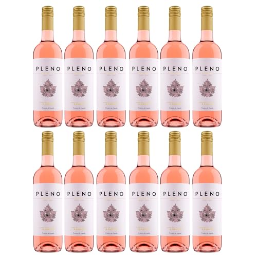 Bodegas Agronavarra Pleno Rosado Semi-Dry Halbtrocken Roséwein Vegan Spanien inkl. FeinWert E-Book (12 x 0,75 l) von FeinWert