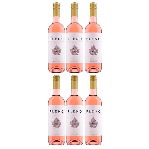 Bodegas Agronavarra Pleno Rosado Semi-Dry Halbtrocken Roséwein Vegan Spanien inkl. FeinWert E-Book (6 x 0,75 l) von FeinWert