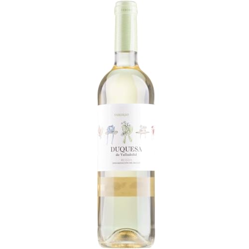Bodegas LAN Duquesa de Valladolid Rueda Verdejo Weisswein Wein Trocken Spanien inkl. FeinWert E-Book (1 x 0,75l) von FeinWert