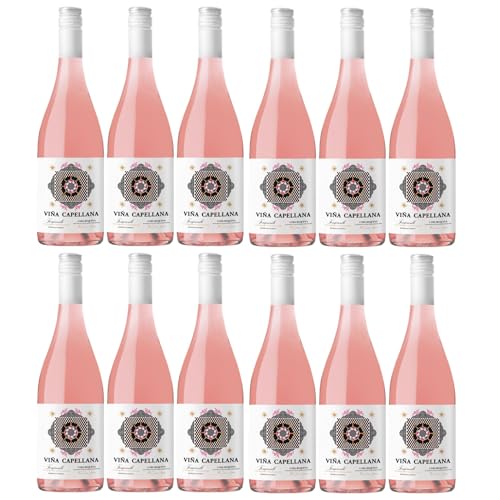 Bodegas Nodus Viña Capellana Rosado Trocken Roséwein Bio Spanien inkl. FeinWert E-Book (12 x 0,75 l) von FeinWert