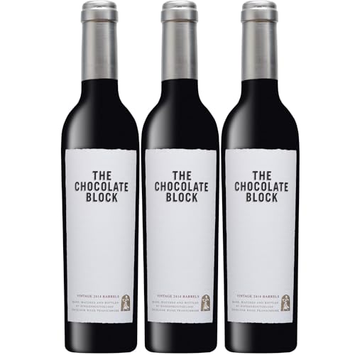 Boekenhoutskloof Chocolate Block Rotwein Wein Cuvée trocken Swartland Südafrika Inkl FeinWert E-Book (3 x 0,375l) von FeinWert