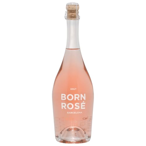 Born Rosé Sparkling Rosé Schaumwein Bio Wein trocken Spanien inkl. FeinWert E-Book (1 x 0,75l) von FeinWert