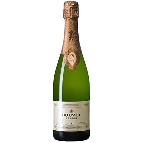 Bouvet Ladubay Saumur brut Blanc Trésor AOP Schaumwein Frankreich inkl. FeinWert E-Book (1 x 0,75l) von FeinWert