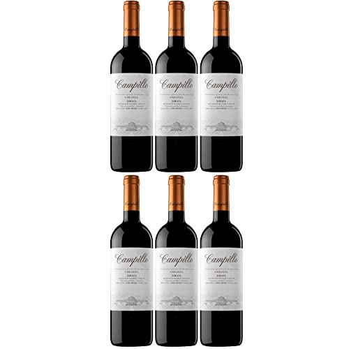 Campillo Crianza Rotwein Wein trocken Spanien I Visando Paket (6 Flaschen) von FeinWert