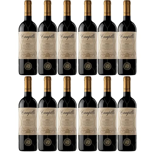 Campillo Gran Reserva Rotwein Wein trocken Spanien I Visando Paket (12 Flaschen) von FeinWert