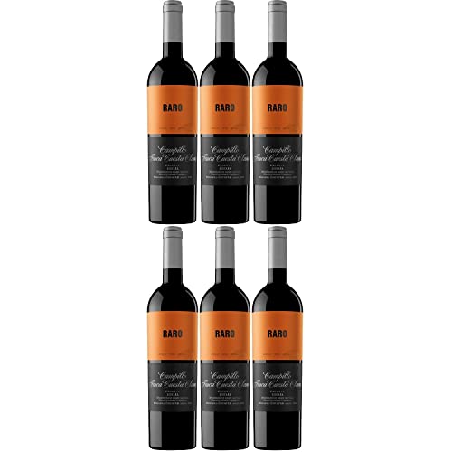 Campillo Raro Finca Cuesta Clara Reserva Rotwein Wein trocken Spanien I Visando Paket (6 Flaschen) von FeinWert