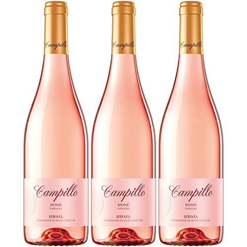 Campillo Rosado Roséwein Wein trocken Spanien I Visando Paket (3 Flaschen) von FeinWert