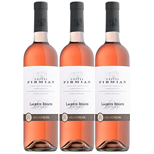 Castel Firmian Lagrein Rosato Trentino DOC Roséwein Wein trocken Italien I FeinWert Paket (3 Flaschen) von FeinWert