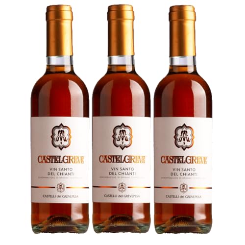 Castelgreve Vin Santo 0.375l Dessertwein Süss Italien inkl. FeinWert E-Book (3 x 0,375l) von FeinWert
