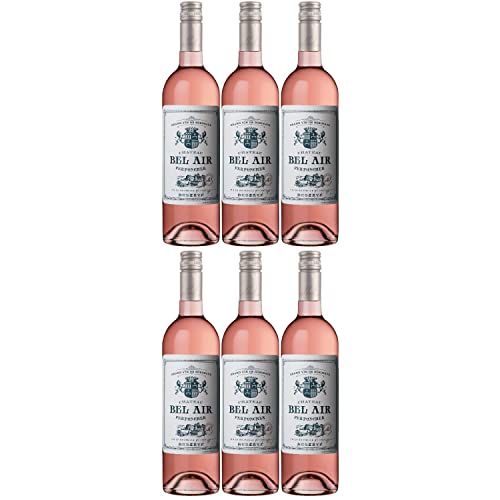Château Bel Air rosé Réserve AOC Roséwein Wein trocken Frankreich I FeinWert Paket (6 x 0,75l) von FeinWert