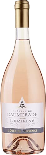 Château de l'Aumérade l'Origine Rosé Côtes de Provence Rosewein trocken AOP Frankreich I Visando Paket (1 x 0,75l) von FeinWert