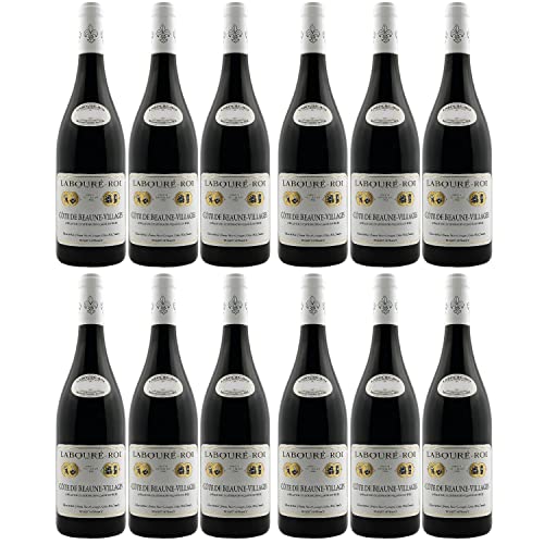 Côte de Beaune Villages AOC Rotwein Wein trocken Frankreich I FeinWert Paket (12 x 0,75l) von FeinWert