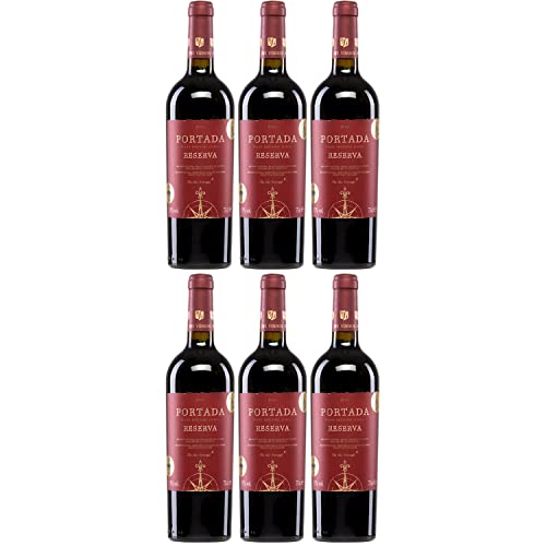 DFJ Vinhos Portada Reserva Tinto Halbtrocken Rotwein Vegan Portugal inkl. FeinWert E-Book (6 x 0,75 l) von FeinWert