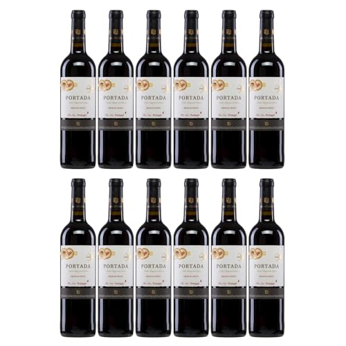 DFJ Vinhos Portada Tinto Medium Sweet Lieblich Rotwein Vegan Portugal inkl. FeinWert E-Book (12 x 0,75 l) von FeinWert