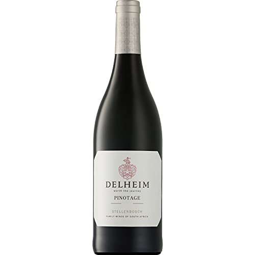 Delheim Pinotage Stellenbosch Rotwein südafrikanischer Wein trocken Südafrika Inkl. FeinWert E-Book (1 x 0,75l) von FeinWert