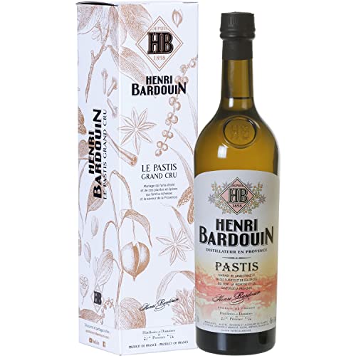 Distilleries et Domaines de Provence Henri Bardouin Le Pastis Grand Cru Pastis Anisschnaps Frankreich I FeinWert Paket (1 x 0,7l) von FeinWert