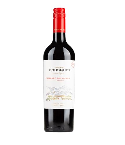 Domaine Bousquet Cabernet Sauvignon Rot trocken Rotwein Argentinien Bio inkl. FeinWert E-Book (1 x 0,75l) von FeinWert